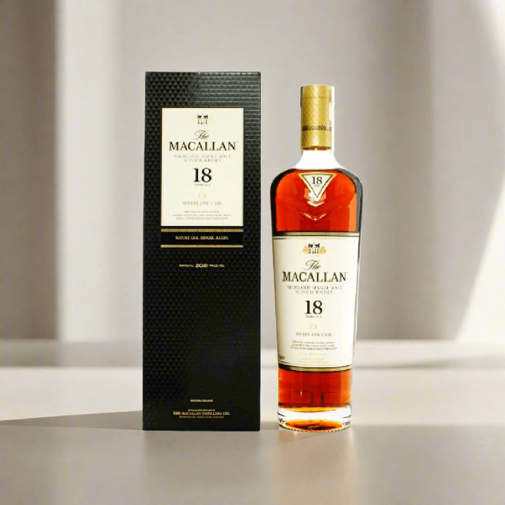 Macallan 18 YO Sherry 2021 (US) - thegoldendram